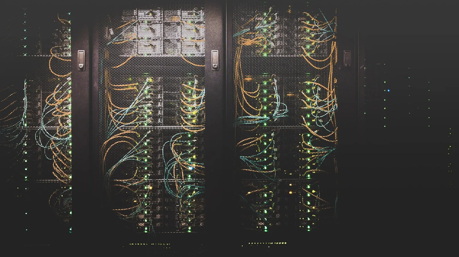 Rows of enterprise servers spanning legacy and modern infrastructure