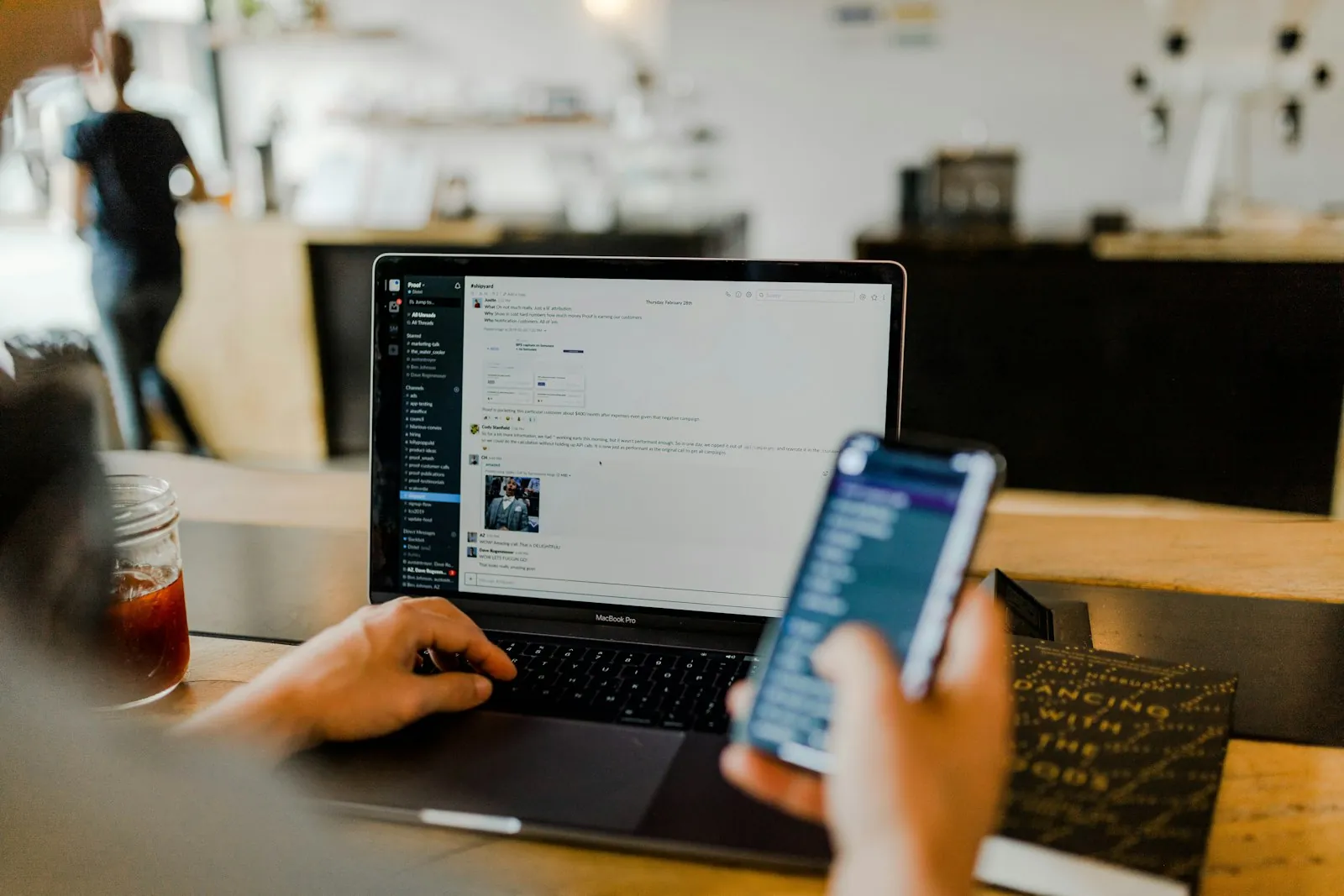 Managed IT specialist providing remote support from a monitored operations desk
